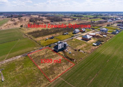 działka na sprzedaż - Tomaszów Mazowiecki (gw), Zawada-Kolonia